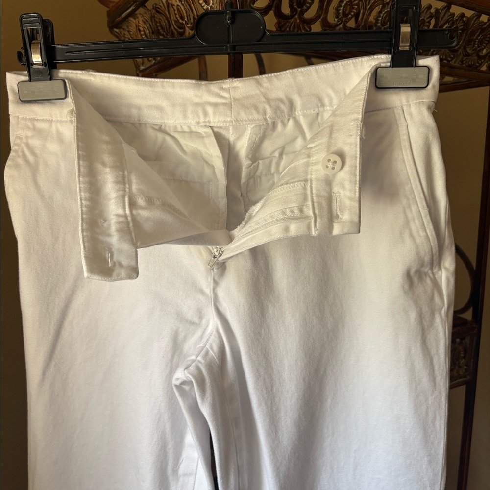 RALPH LAUREN white capri pants - Picture 3 of 8